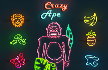 Crazy Ape game at Krikya Casino
