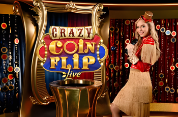 Crazy Coin Flip game at Krikya Casino