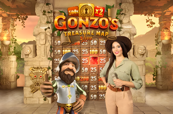 Gonzo’s Treasure Map game at Krikya Casino