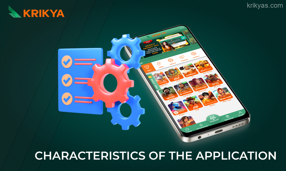 The free Krikya Bangladesh mobile application for Android and iOS is not inferior to the official website in its characteristics and gaming capabilities