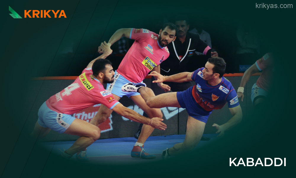 Bangladeshi bettors can place bets on international competitions and matches of popular Kabaddi leagues at Krikya